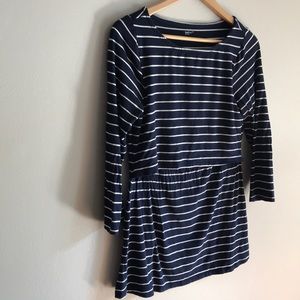 Gap nursing 3/4 sleeve top-NAVY/white stripe